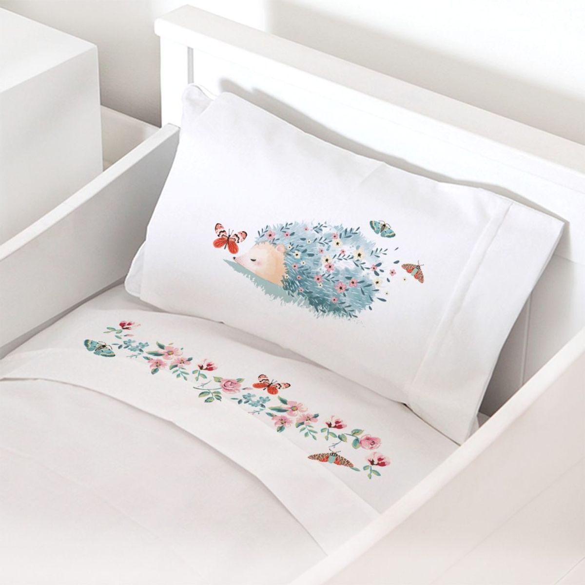 TUYO PRINT - Juego de Sábanas Moisés Colecho Erizo - Tuyo Print