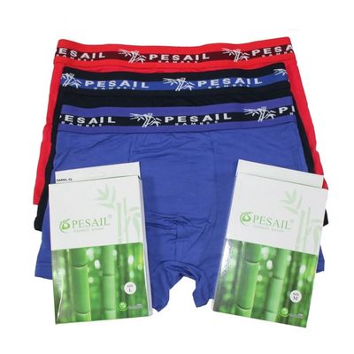 Imagen 2 del producto 6 Boxer Con Fibra de Bambu Para Hombre - Diseño Liso.