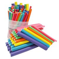 Set 10 Tubos Rizadores Para Ondular Cabello, Flexibles Pelo Numero 2