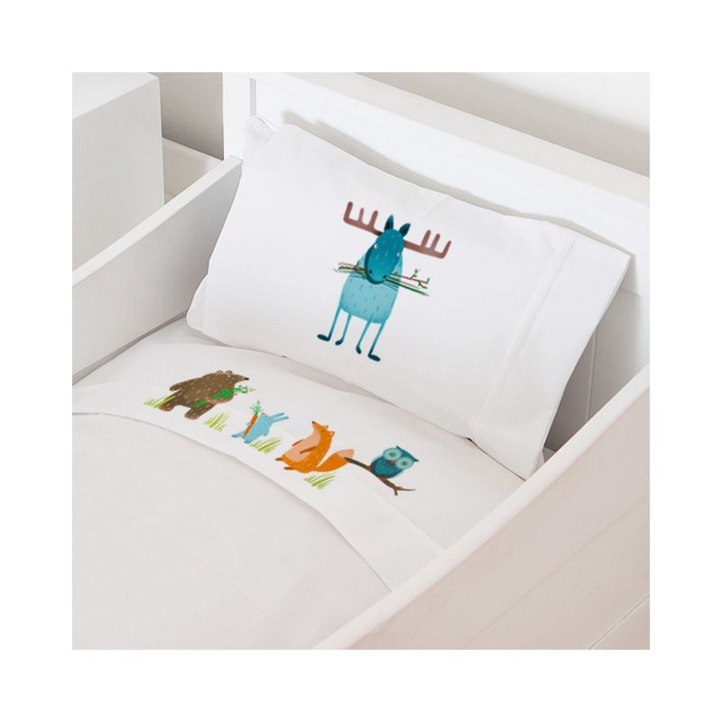 TUYO PRINT - Juego de Sábanas Pack & Play Alce - Tuyo Print