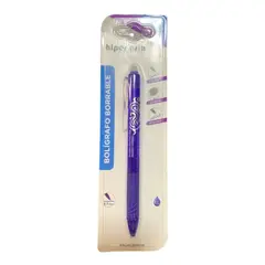 GENERICO - Lapiz Magico Tinta Gel Borrable Pasta 07mm - Azul