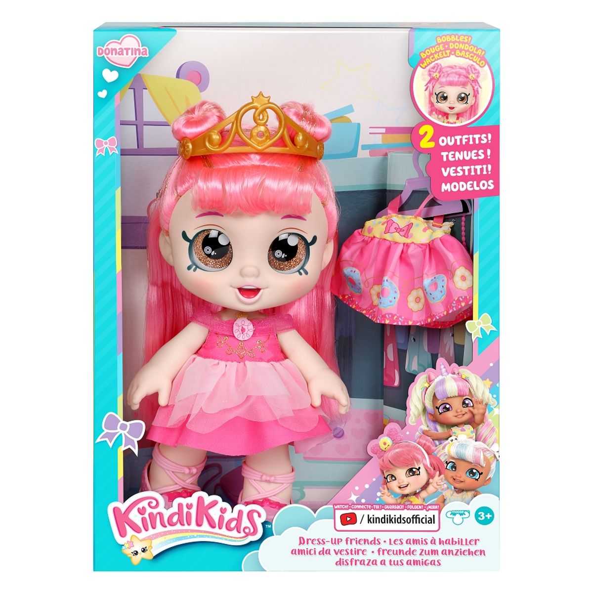 BOING TOYS - MUÑECA KINDI KIDS DONATINA