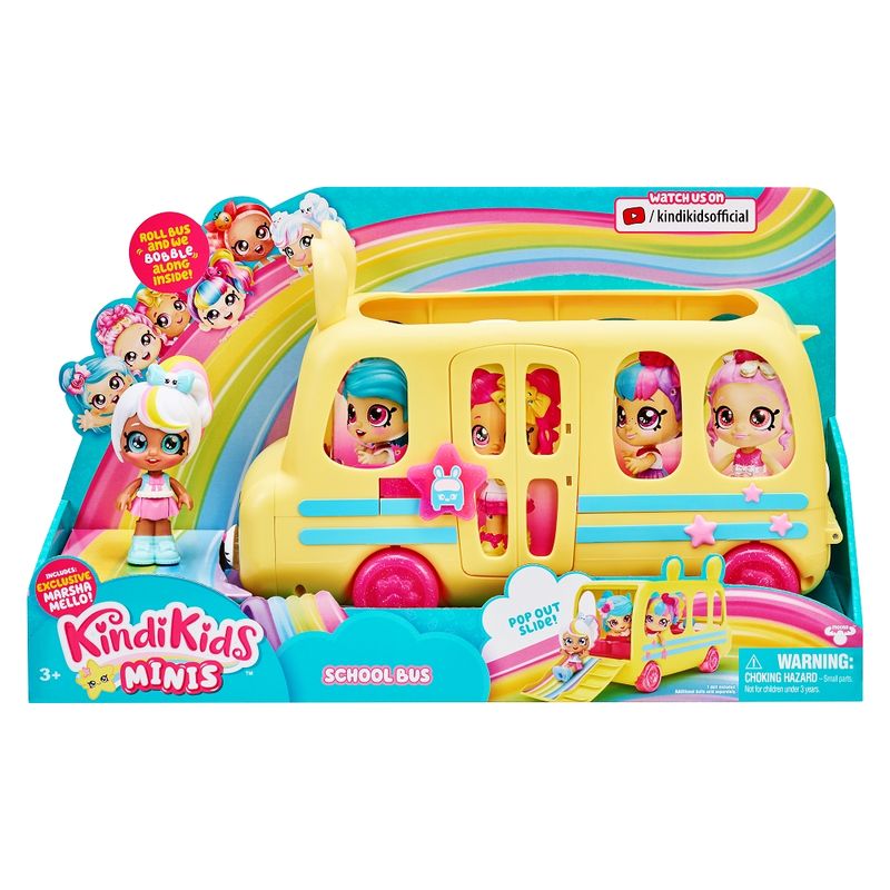 BOING TOYS - KINDI KIDS MINI AUTOBUS ESCOLAR