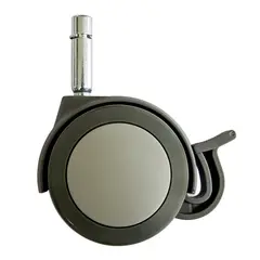 ROSEN - Rueda Logo con Freno para Cama Cic vástago 1.2 cm