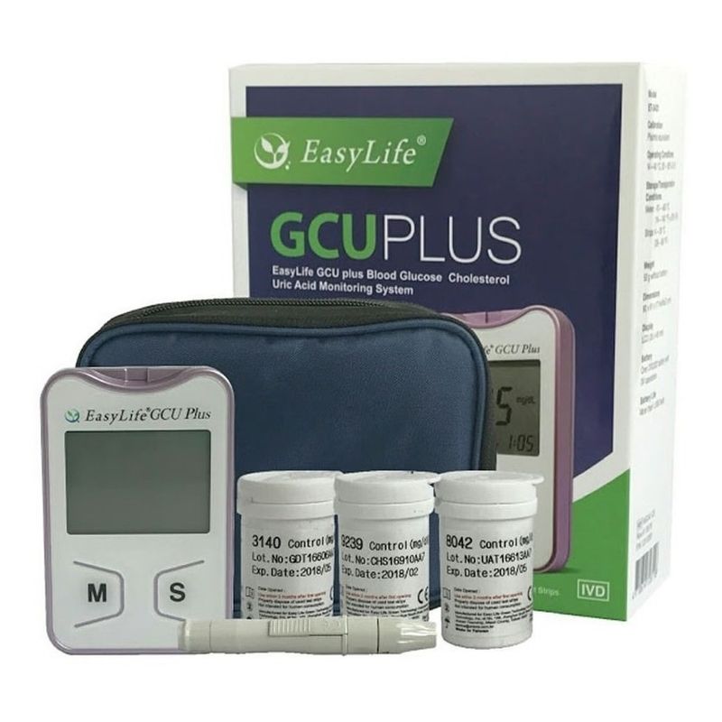 MEDICALTEC - Medidor Glucosa Colesterol Acido Úrico Easy Life