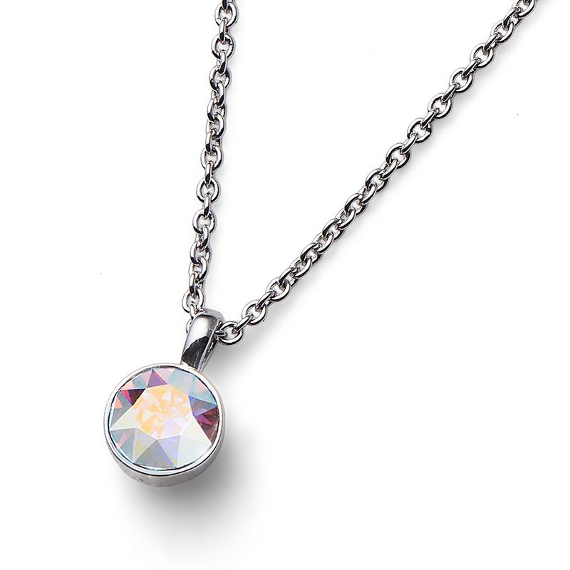OLIVER WEBER - Colgante Uno rodio cristal AB