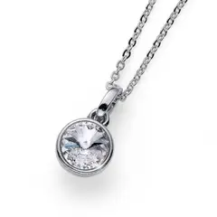 OLIVER WEBER - Colgante Young rodio crystal
