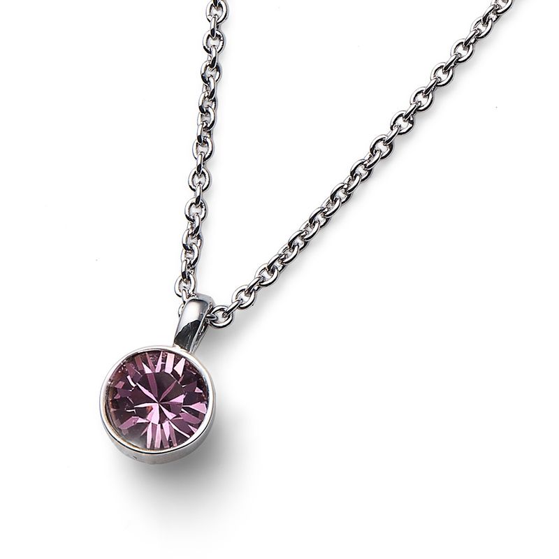 OLIVER WEBER - Colgante Uno rodio antique pink