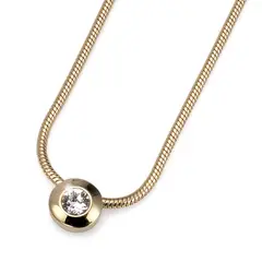 OLIVER WEBER - Cadena Diamond dorado cristal