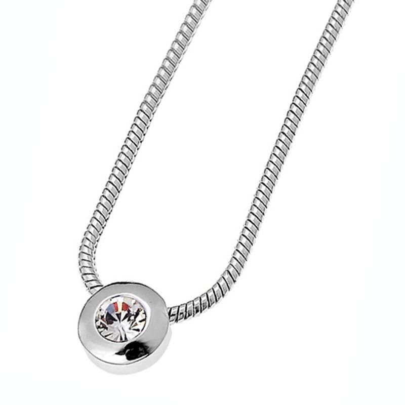 OLIVER WEBER - Cadena Diamond rodio cristal