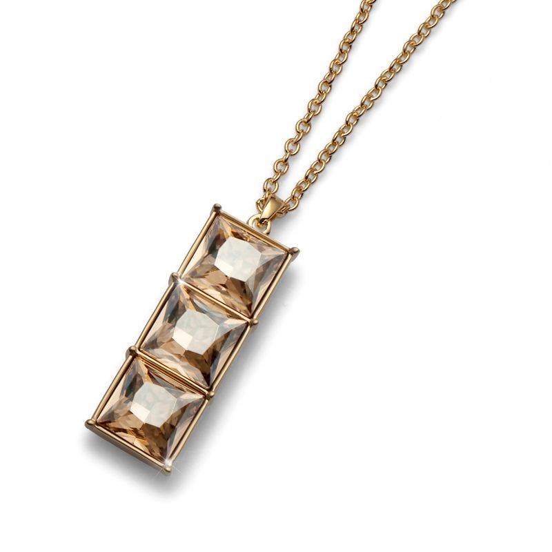 OLIVER WEBER - Colgante Sturdy dorado golden shadow**