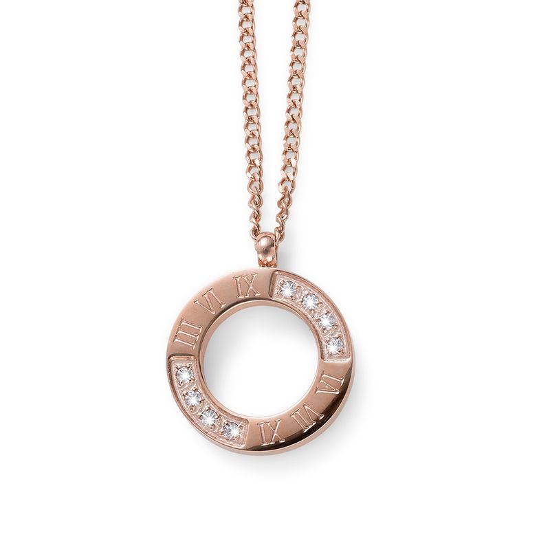 OLIVER WEBER - Pendant Tempus STE RG WHI