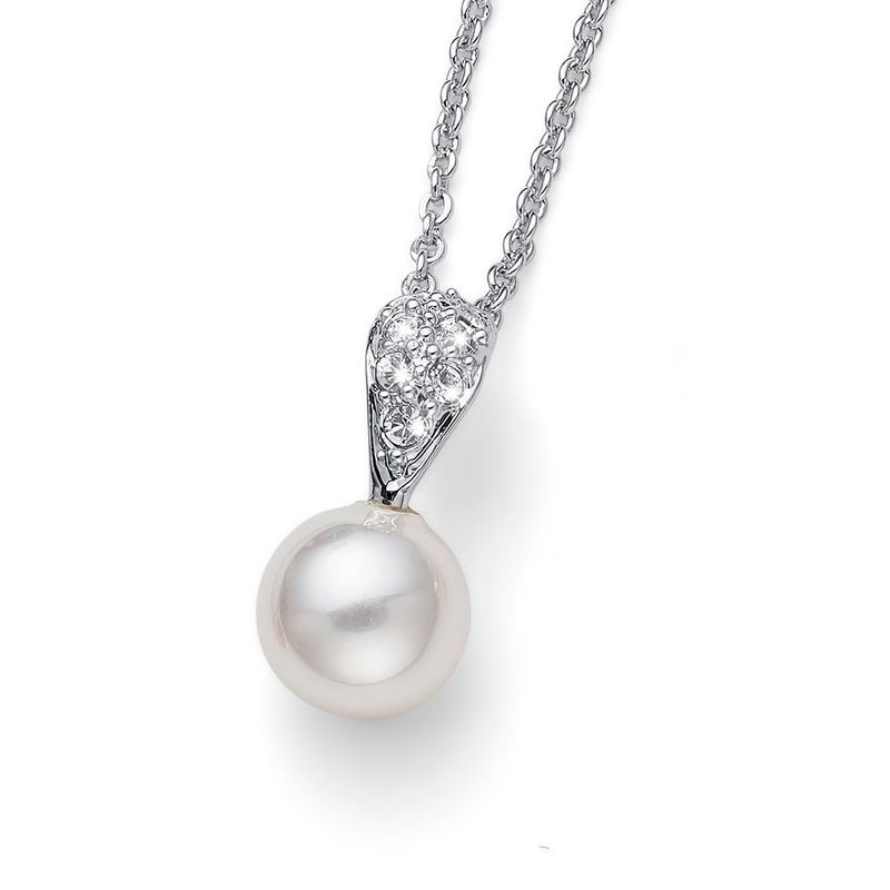 OLIVER WEBER - Pendant Pearl simple RH CRY