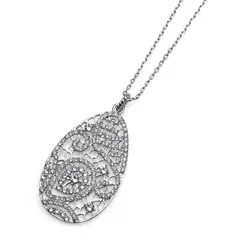 OLIVER WEBER - Pendant Elite rhod. crystal