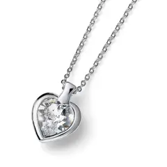 OLIVER WEBER - Colgante Heart small RH CRY