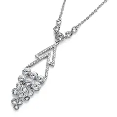 OLIVER WEBER - Colgante Light rhod. crystal**