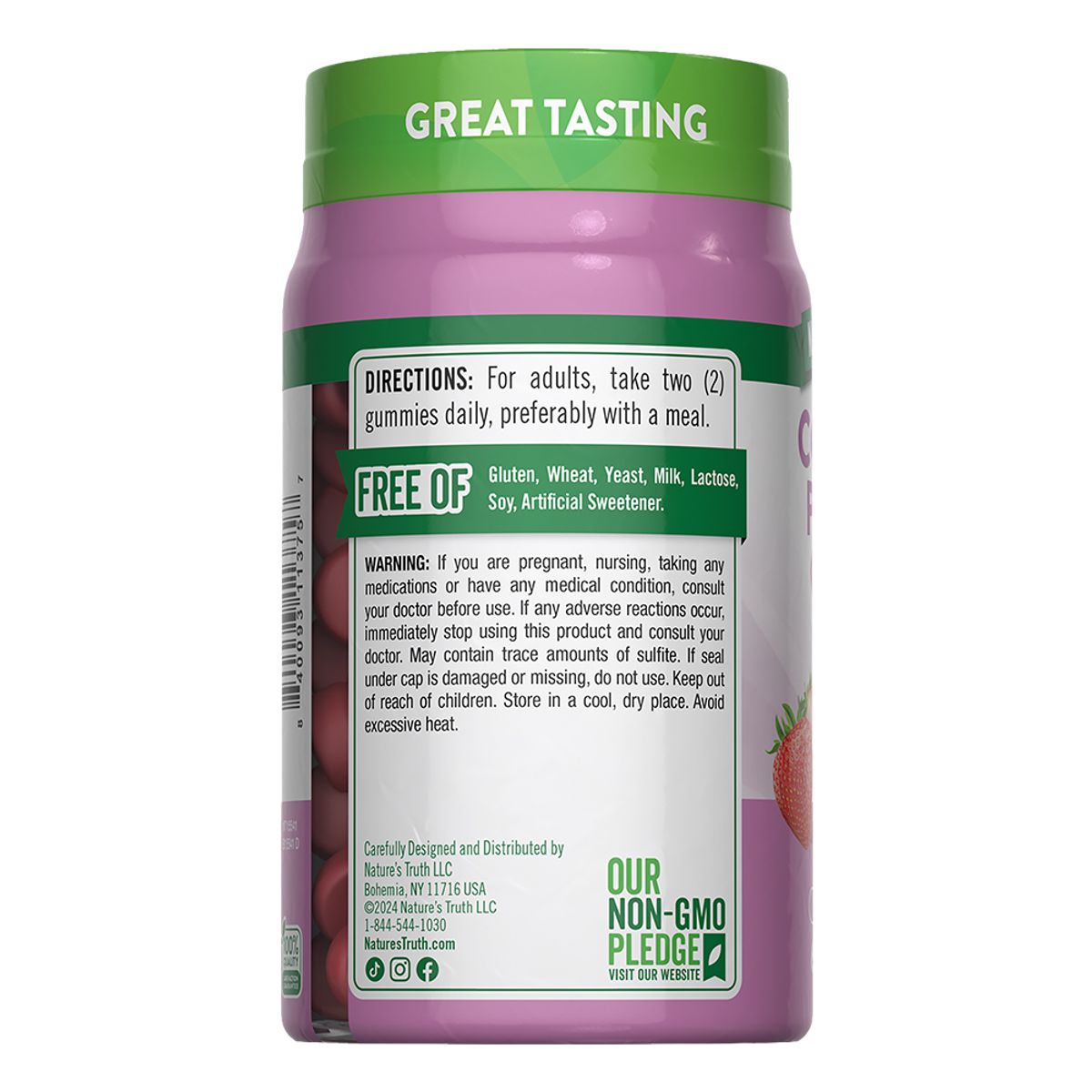 NATURE'S TRUTH - Colageno Tipo I & III Beauty Collagen 60 Gomitas NATURE'S TRUTH