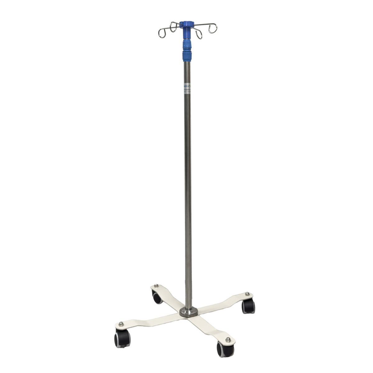 MEDICALTEC - Porta suero 4 patas 4 ganchos