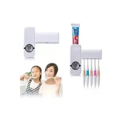ESHOPANGIE - Dispensador Automático Pasta Dientes Porta Cepillo