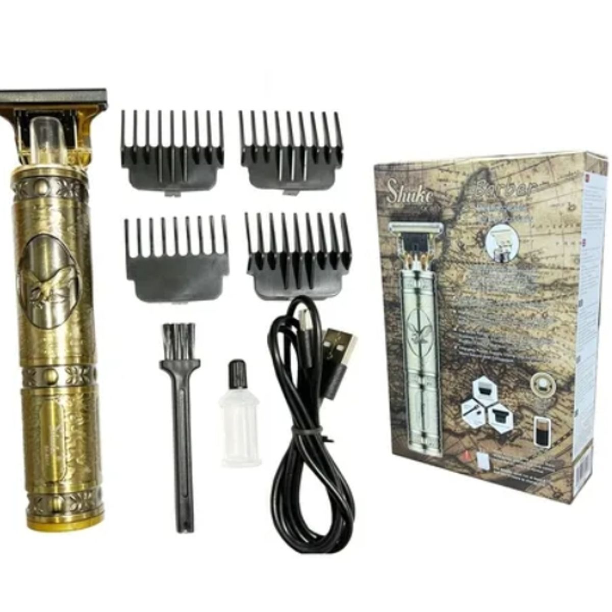 ESHOPANGIE - Afeitadora Eléctrica Maquina Corta Pelo Barba Recortadora