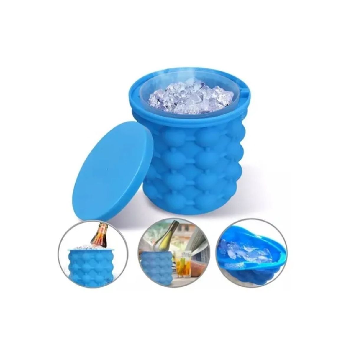 ESHOPANGIE - Molde Cubeta Para Hacer Hielos De Hielo