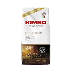 KIMBO - Café Extra Cream 1kg Grano Entero