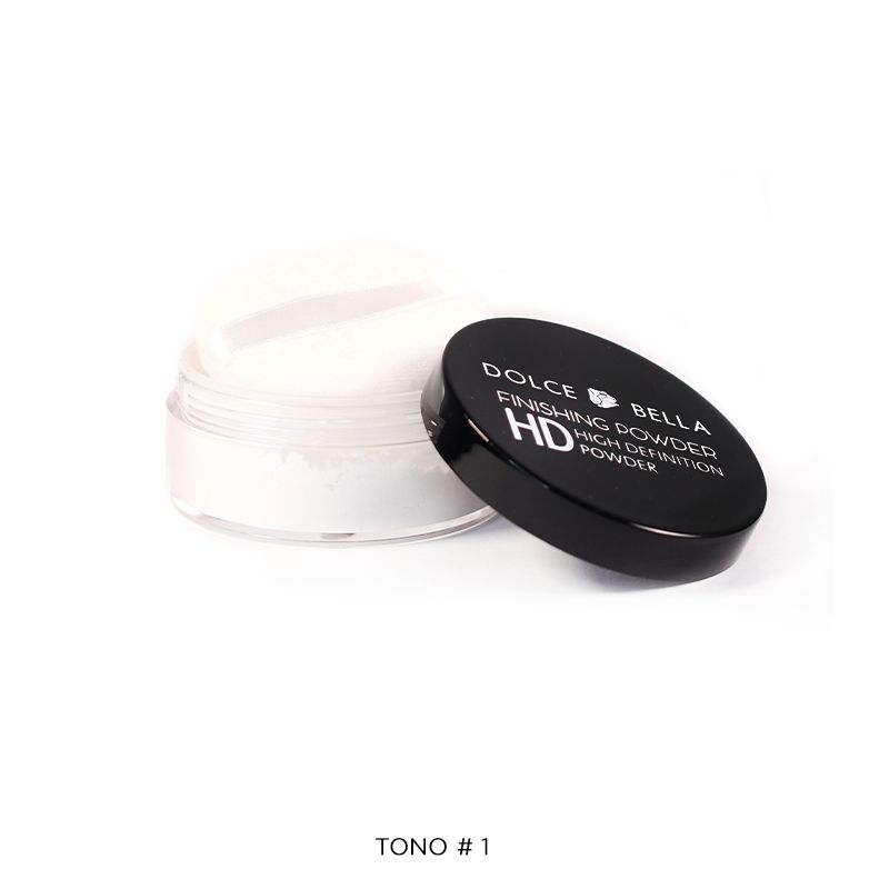DOLCE BELLA - POLVO SUELTO TRASLUCIDO HD TONO BLANCO