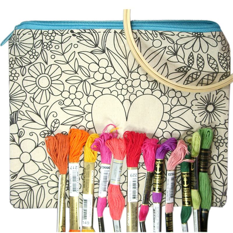 EMPORIO CURANIPE - KIT ESTUCHE PARA BORDAR 16H