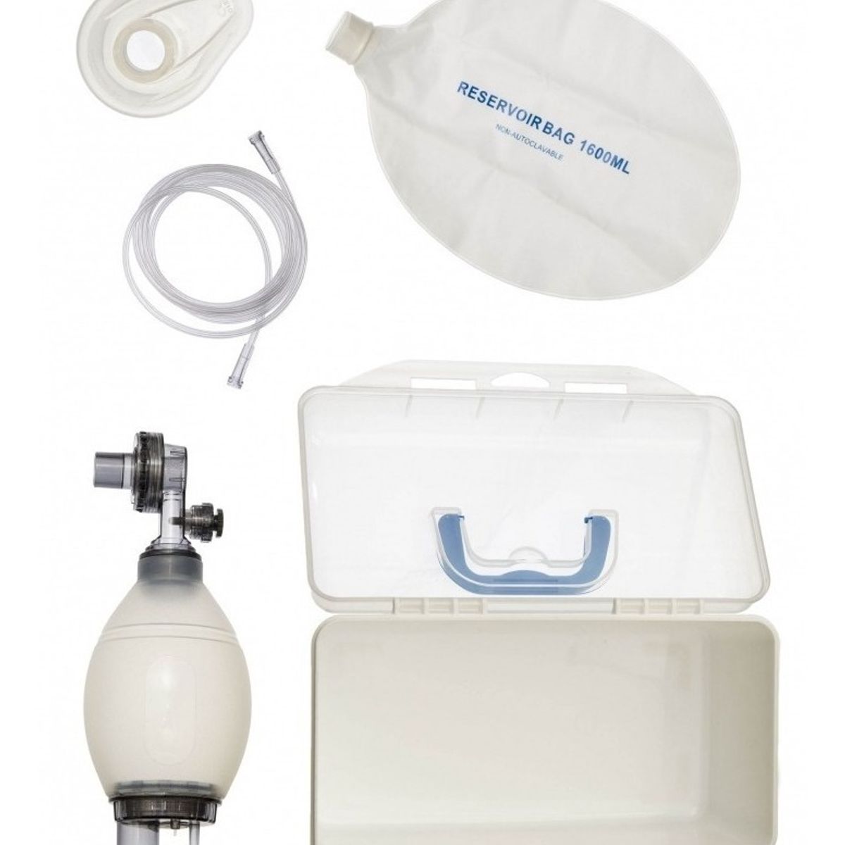 MEDICALTEC - Resucitador Manual Para Adultos Tipo Ambu