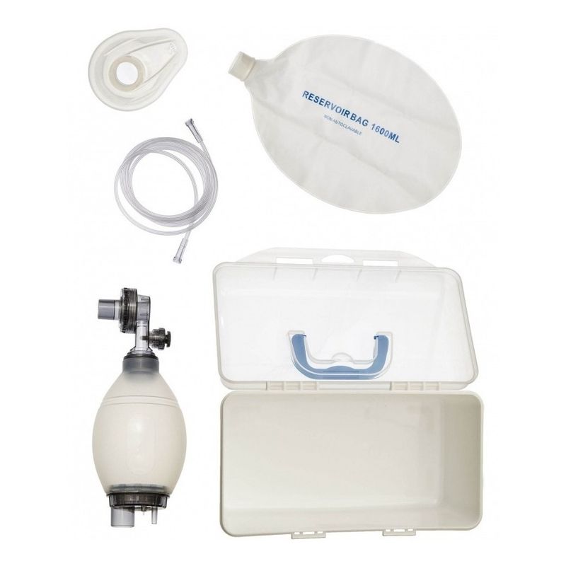 MEDICALTEC - Resucitador Manual Para Adultos Tipo Ambu