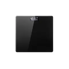 DBLUE - Balanza Pesa Digital Personal 180 Kg Negro