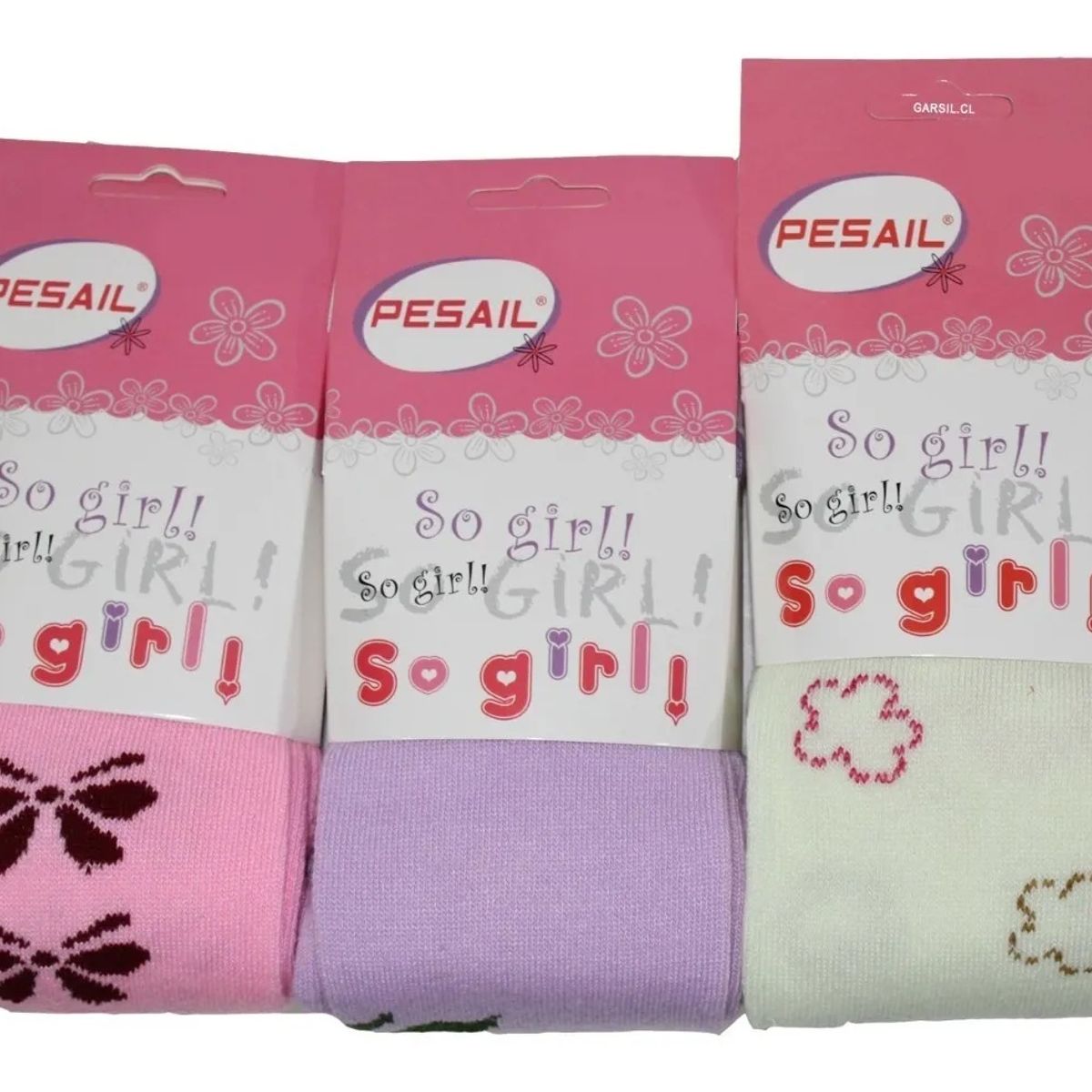 GARSIL - 6 Pantys De Algodon Diseños Para Niñas