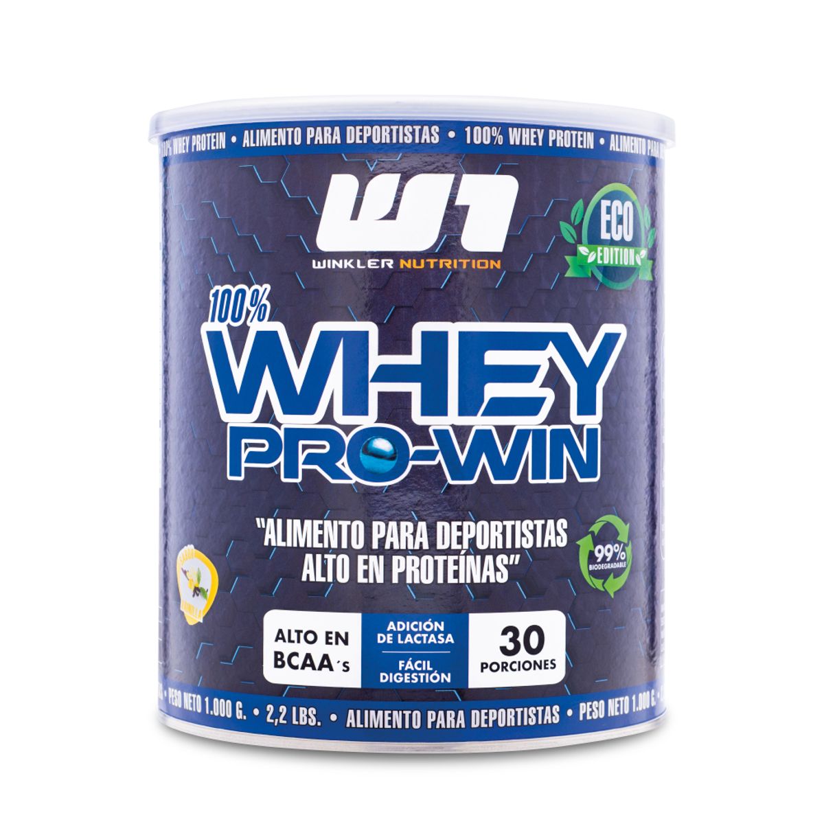 WINKLER NUTRITION - Proteina Whey Pro Win Menta chips 1 kg.