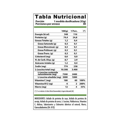 Imagen 2 del producto Proteina vegana Vegan Shake Chocolate 1 kg.