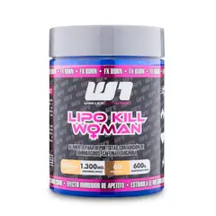 WINKLER NUTRITION - Termogénico Polvo Lipo Kill Mujer Cherry 600 grs.