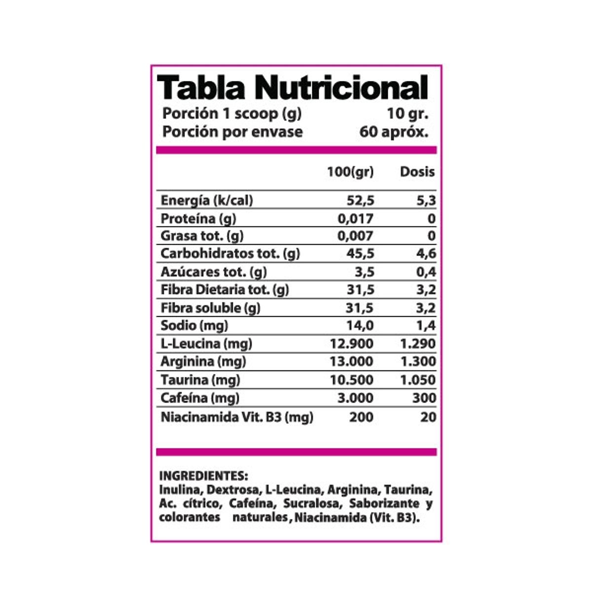 WINKLER NUTRITION - Termogénico Polvo Lipo Kill Mujer Piña 600 grs.