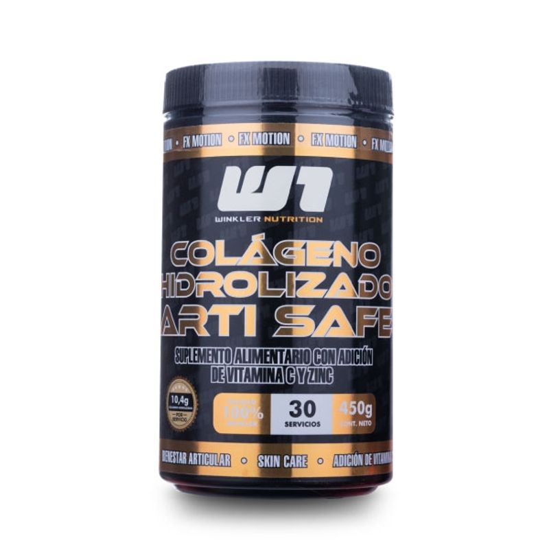 WINKLER NUTRITION - Colágeno Hidrolizado sabor Frutos rojos 450 grs.