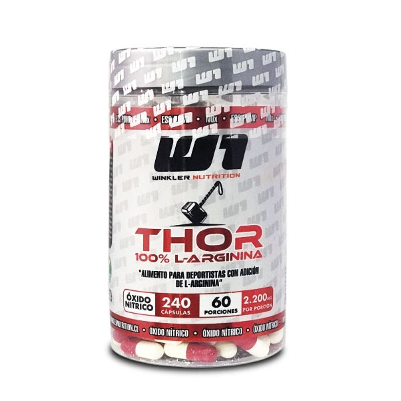 WINKLER NUTRITION - L-Arginina Thor 240 cápsulas