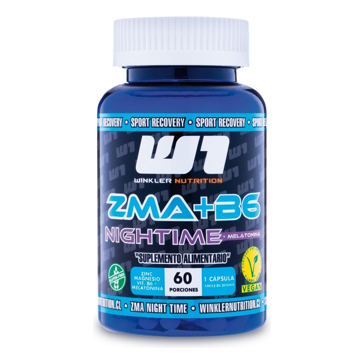 WINKLER NUTRITION - Zma +vitamina B6 Nueva Fórmula 60 Porc. Winkler Nutrition