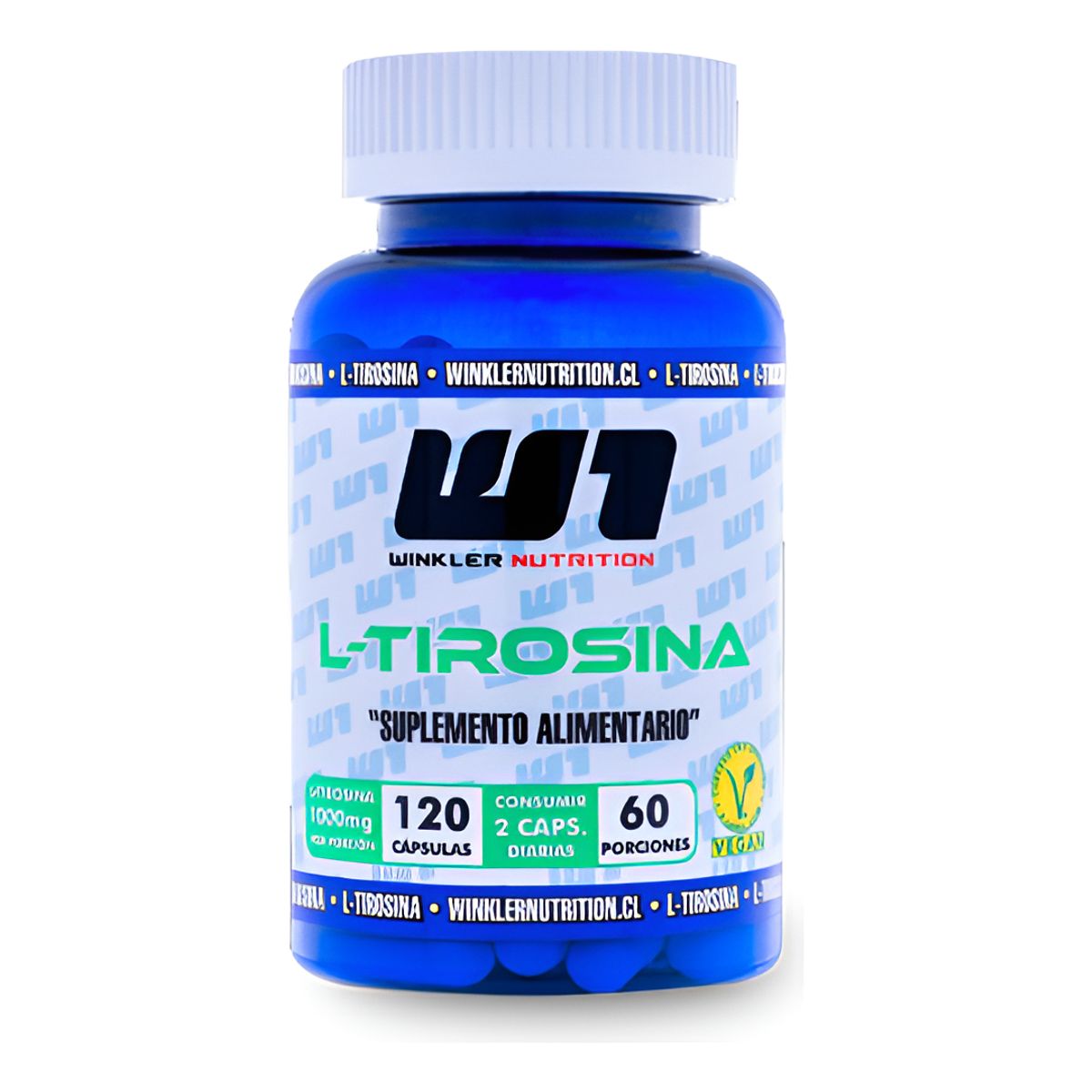 WINKLER NUTRITION - L-Tirosina 1000mg 120 cápsulas