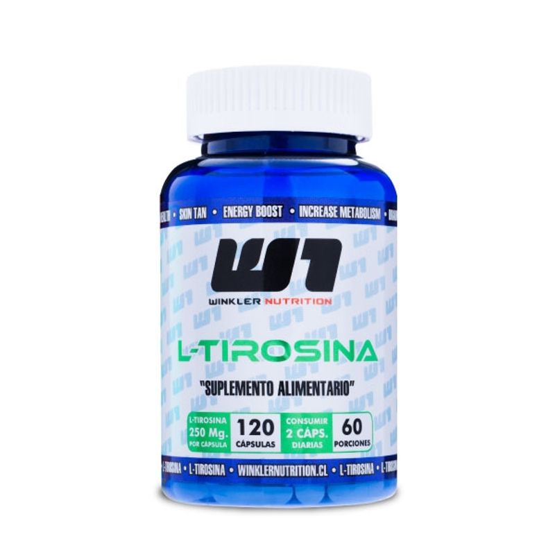 WINKLER NUTRITION - L-Tirosina 1000mg 120 cápsulas