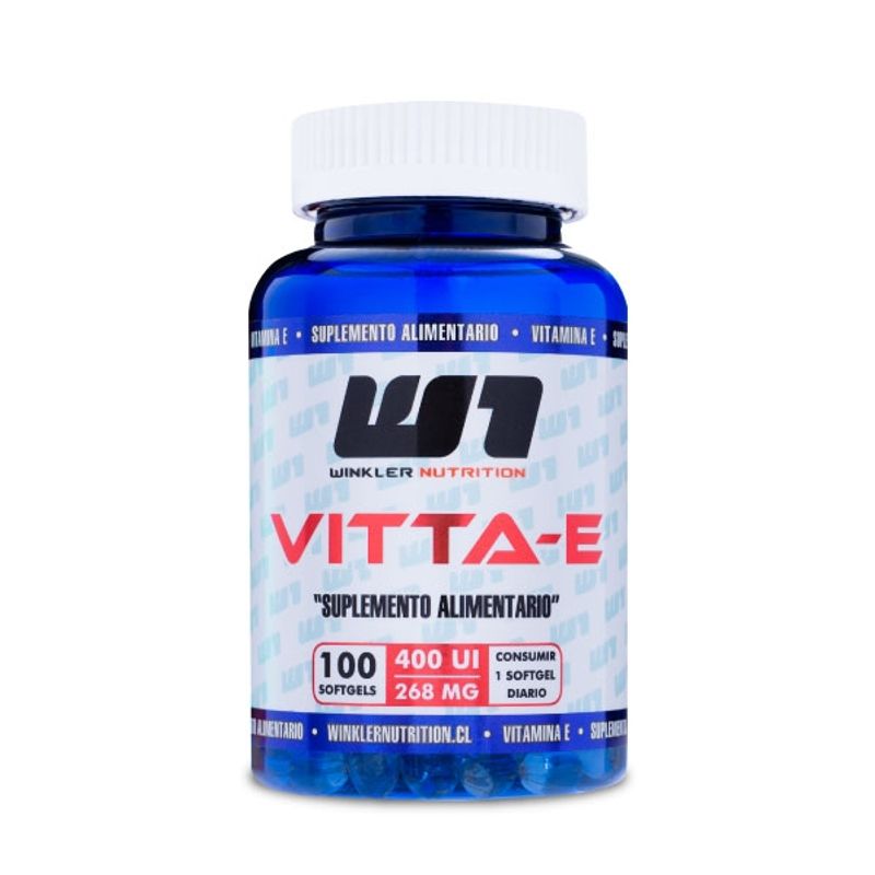 WINKLER NUTRITION - Vitamina E 100 softgels
