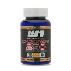 WINKLER NUTRITION - Cafeina anhidra Chronos 100% 250 mg 120 cápsulas