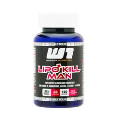 WINKLER NUTRITION - Termogénico Lipo Kill Hombre 120 cápsulas
