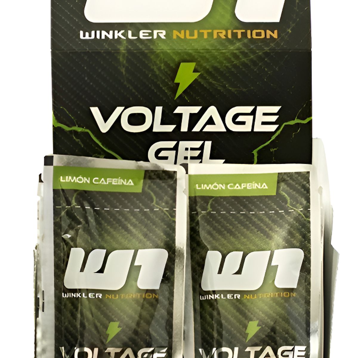 WINKLER NUTRITION - Geles Voltage Cafeína Caja 24 Unidades Winkler Nutrition