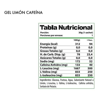 Imagen 2 del producto Geles Voltage Cafeína Caja 24 Unidades
