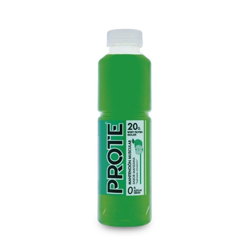 WINKLER NUTRITION - 12 Proteínas líquidas Whey Protein manzana 500 cc