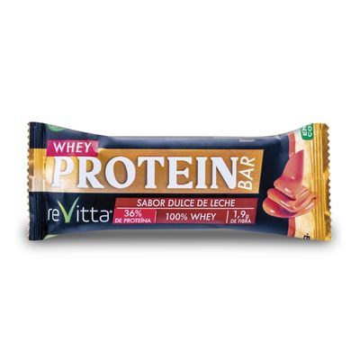 Imagen 2 del producto Caja 16 barritas Whey dulce de leche 45 grs.