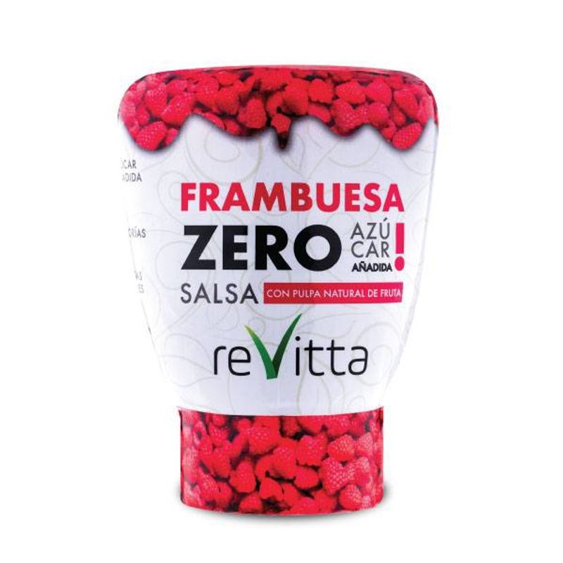 REVITTA WELLNESS - Salsa Zero Frambuesa Revitta 330 grs.