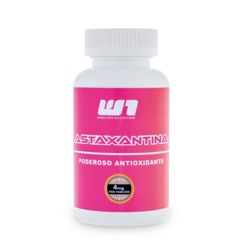 WINKLER NUTRITION - Potente antioxidante Astaxantina 90 cápsulas